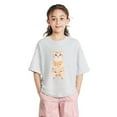 thumbnail image 4 of T-shirt ample et carré George pour filles, 4 of 6