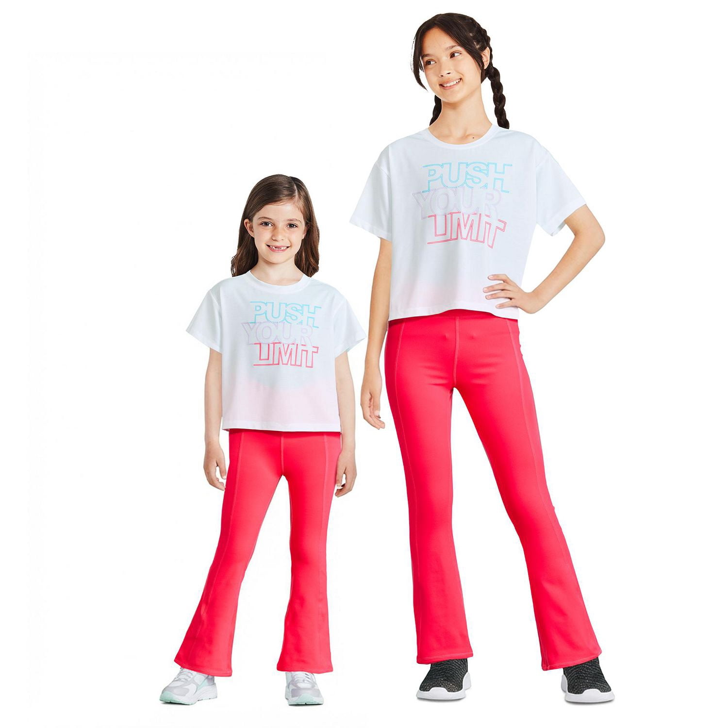 Athletic Works Girls' Boxy T-Shirt