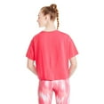 thumbnail image 2 of Athletic Works Girls' Boxy T-Shirt, 2 of 6