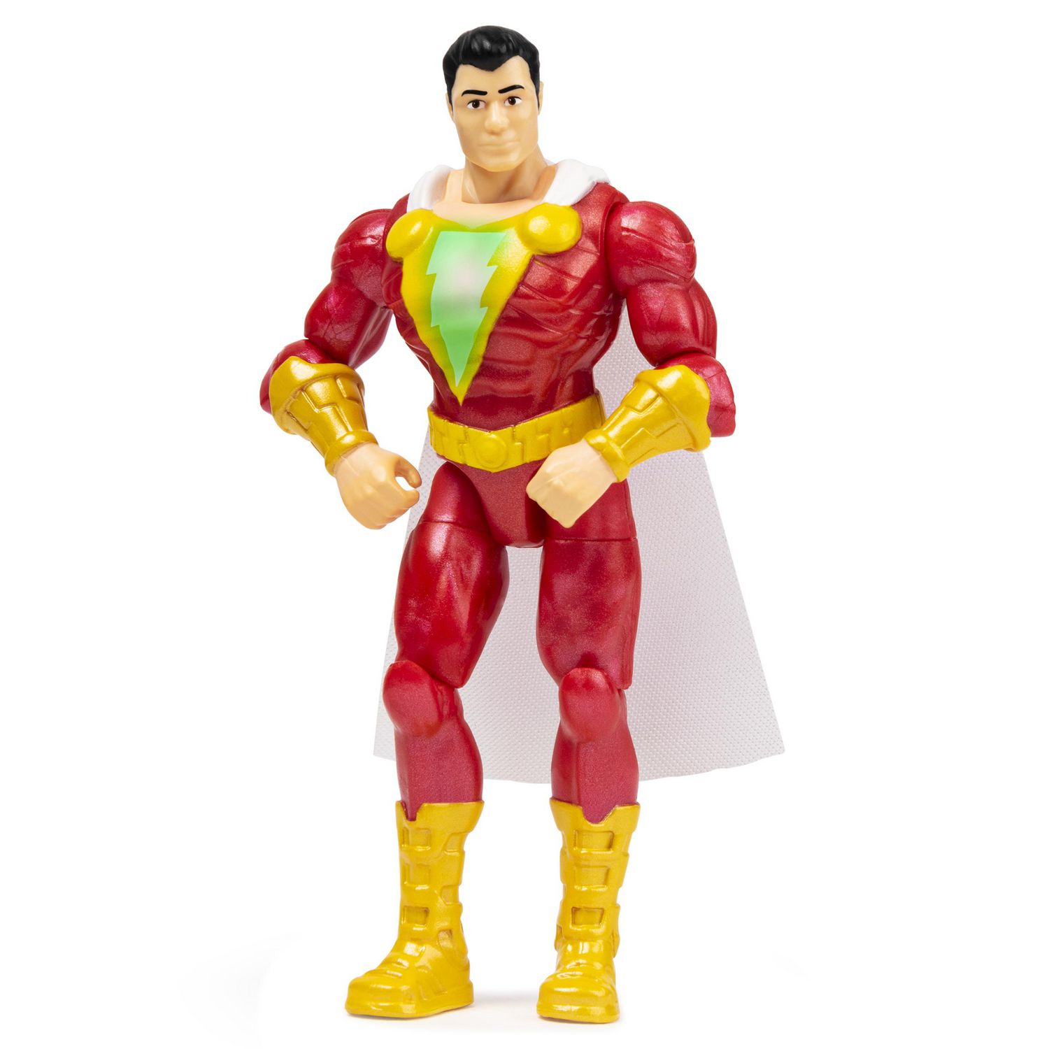 DC Comics 4-inch SHAZAM! Action Figure with 3 Mystery Accessories