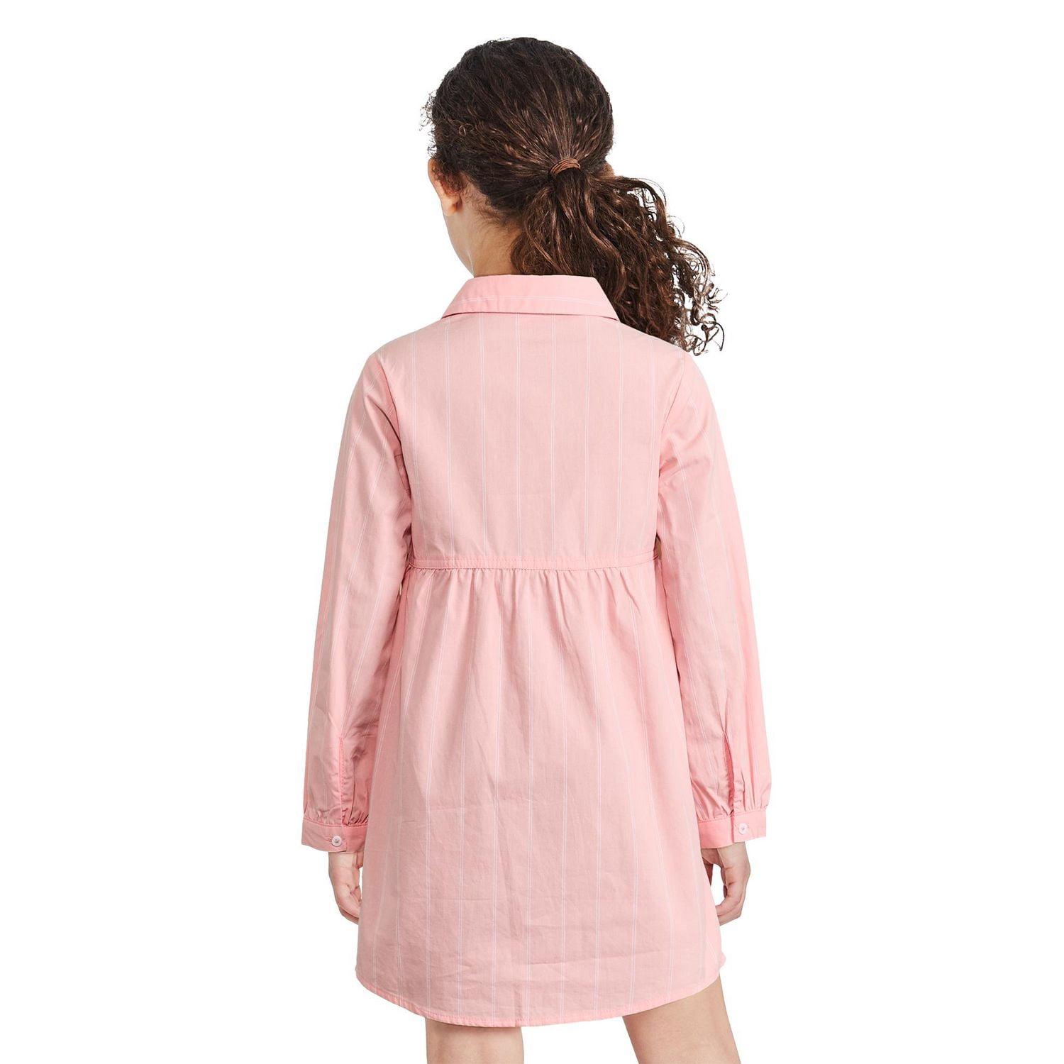 George Girls' Button-Up Shirt Dress