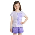 thumbnail image 4 of Ensemble 2 pièces avec short Athletic Works pour filles, 4 of 6