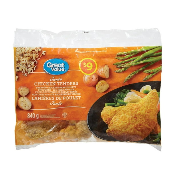 Great Value Jumbo Chicken Tenders Walmart.ca