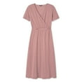 thumbnail image 1 of George Women's Wrap Front Midi Dress, 1 of 1