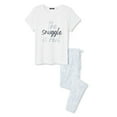 thumbnail image 1 of George Women's Hacci Pajamas 2-Piece Set, 1 of 1