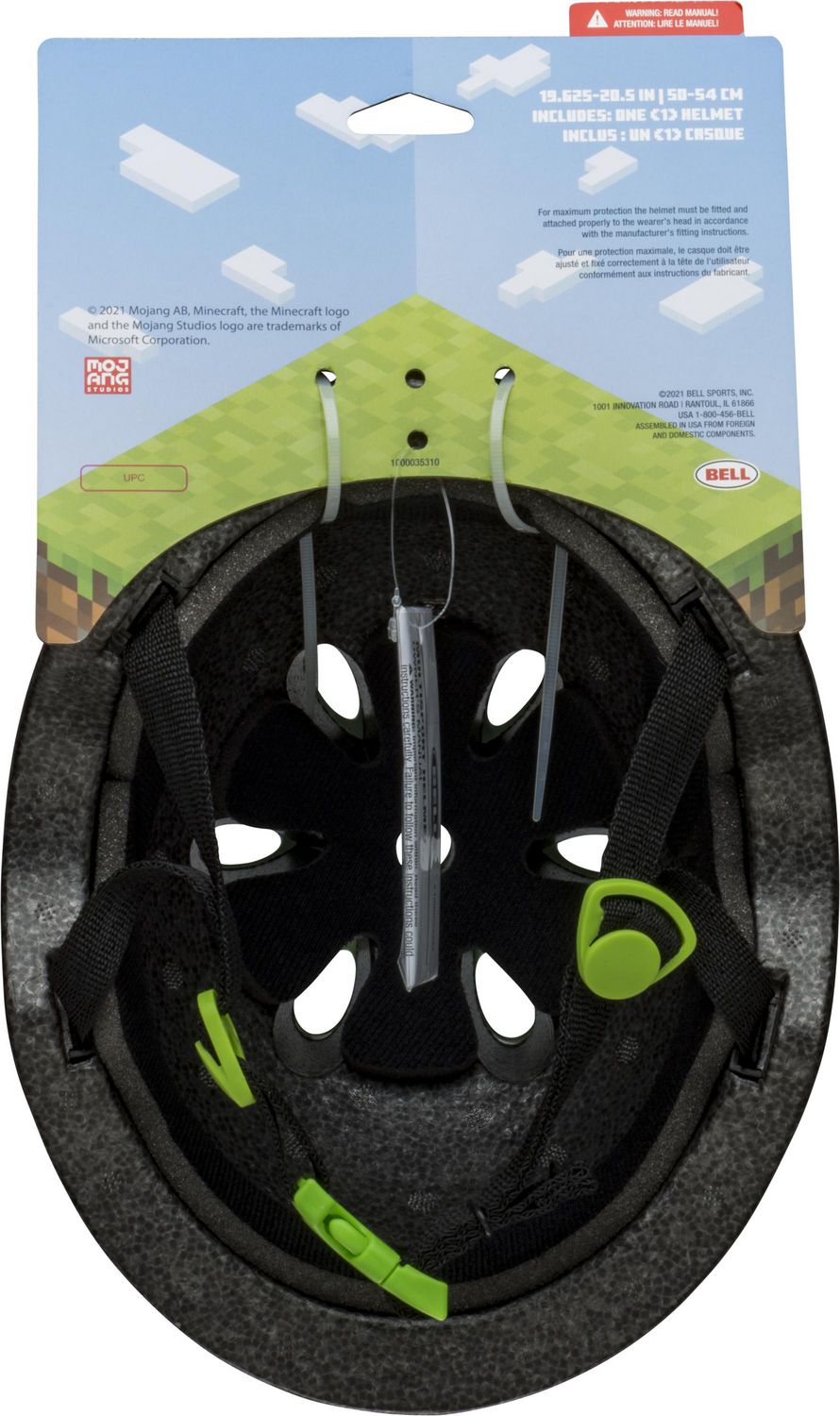 Bell Sports Minecraft 2D Child Multi Sport Helmet Walmart.ca