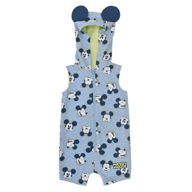 Unisex Mickey Footie/Romper