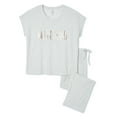 thumbnail image 1 of Pyjama 2 pièces en jersey George Plus pour femmes, 1 of 1