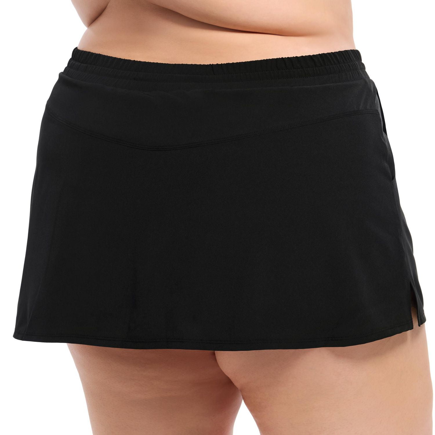 Krista Plus Size Women's Tactel Drawstring Swim Skirt Bottom