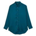 thumbnail image 1 of George Women's Oversized Satin Shirt, 1 of 1