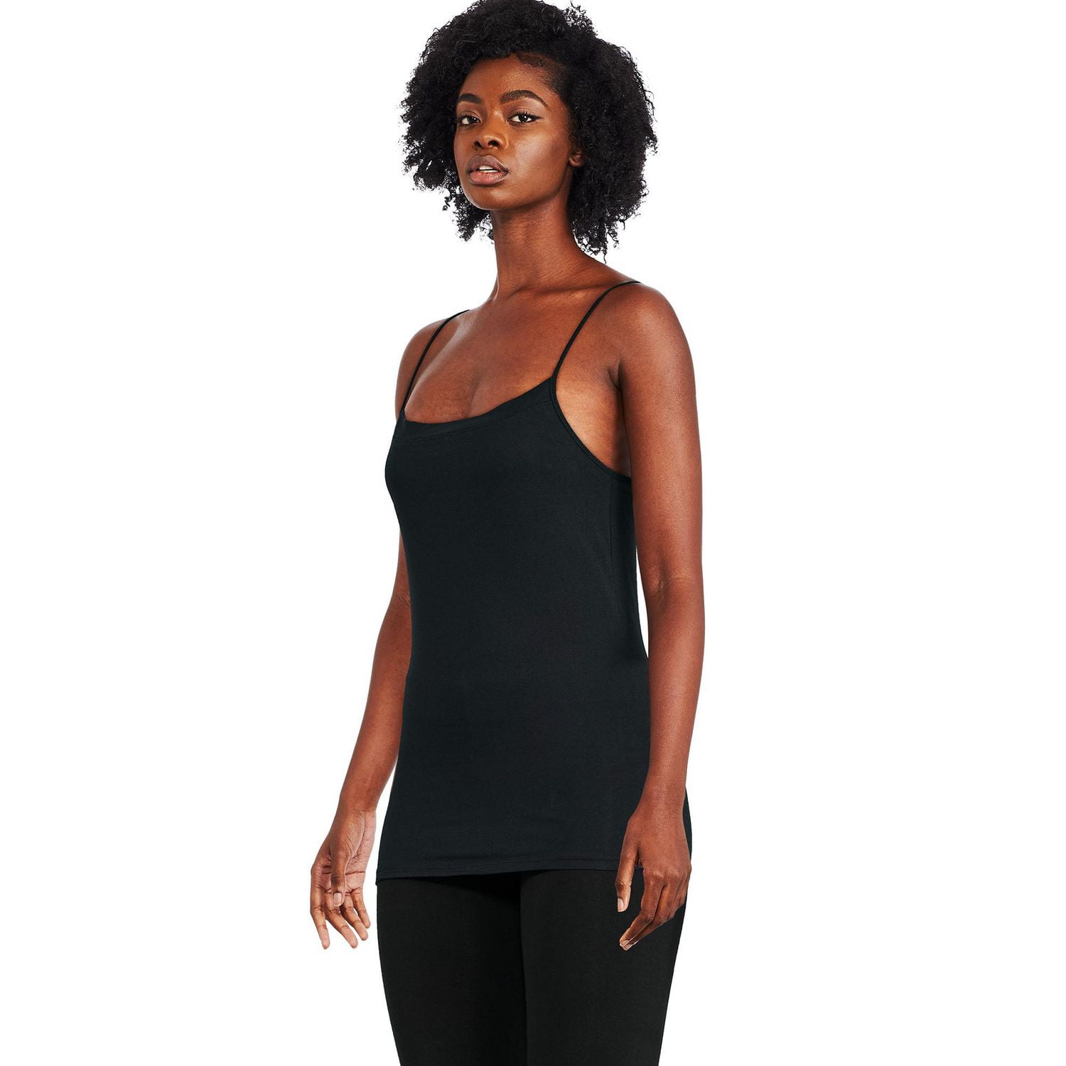 Buy Aimly Women's Cotton Camisole Slip Black XL Pack of 1 Online