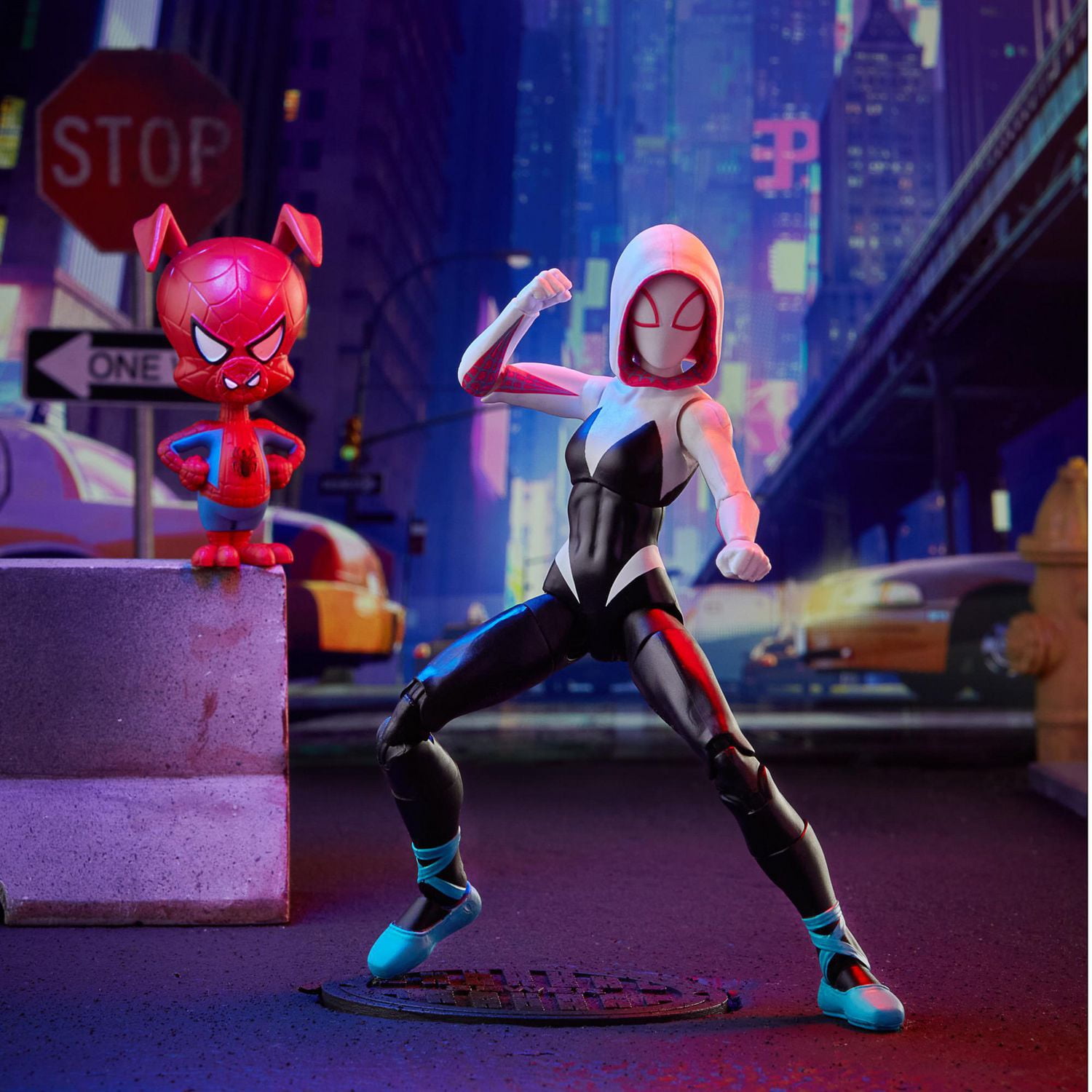 Hasbro Marvel Legends Series Spider-Man: Into the Spider-Verse Gwen Stacy  6-inch Collectible Action Figure Toy, With Spider-Ham Mini-Figure -  Walmart.ca