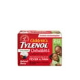 thumbnail image 1 of Comprimés à croquer sans colorant Tylenol, 160 mg, 20 comprimés, 1 of 8