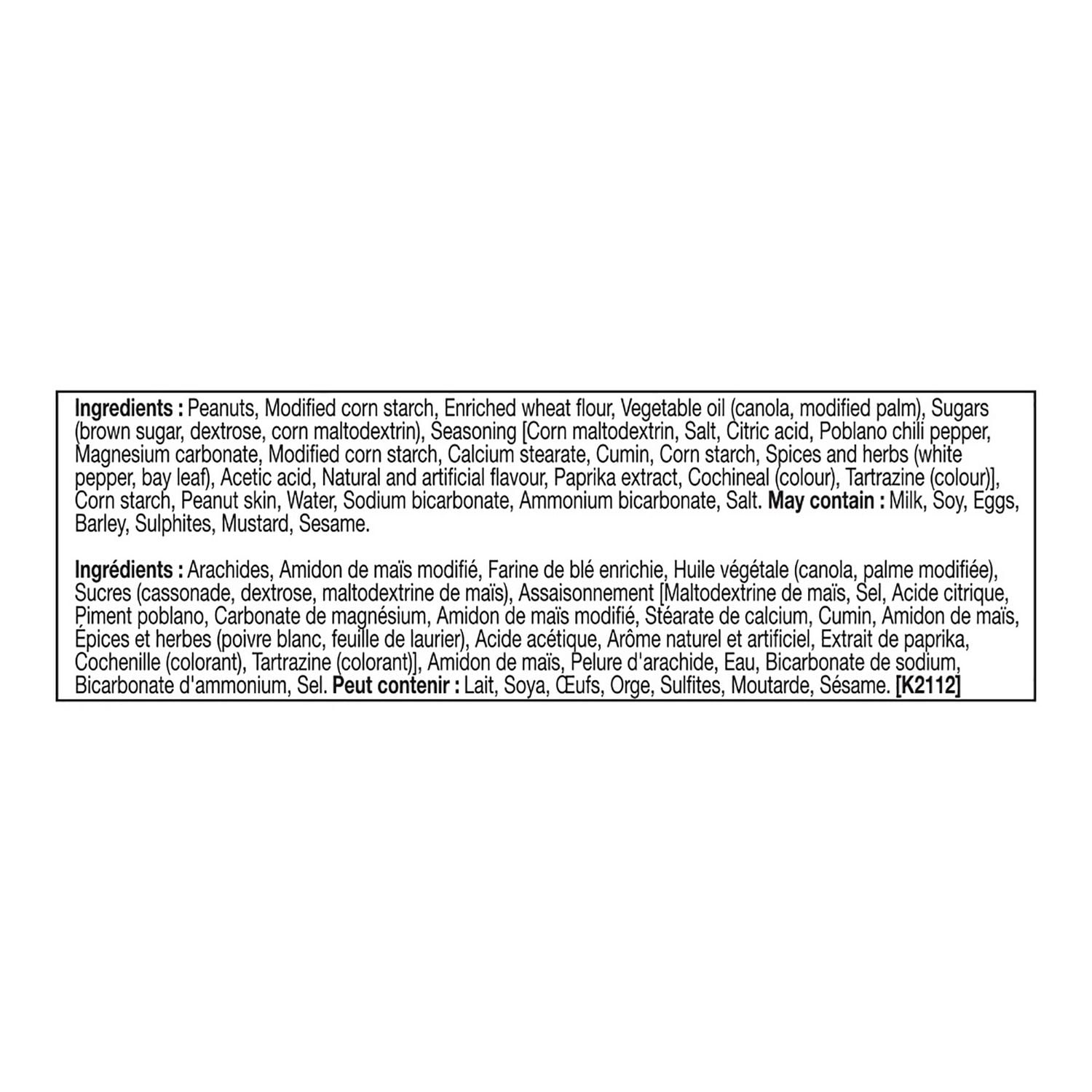 Arachides enrobées Takis Hot Nuts Flare à saveur de piment rouge et de lime Arachides enrobées Takis Hot Nuts