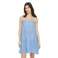 thumbnail image 1 of No Boundaries Women's Tiered Cover-Up, 1 of 6