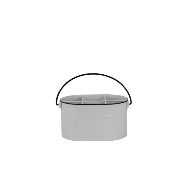 Utensil Caddy with Black Rim Walmart.ca