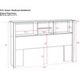 thumbnail image 2 of Prepac Sonoma Collection Manufactured Wood Double/Queen Headboard, 2 of 2