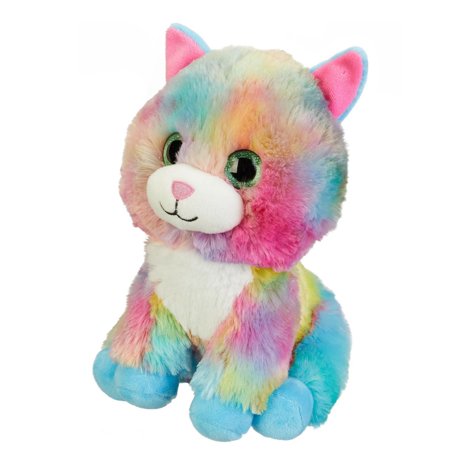 Kid Connection plush animals 9''H colourful cat Walmart Canada