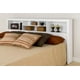 Prepac Tête de lit à compartiments collection Sonoma, très grand – image 2 sur 3