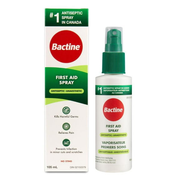 Bactine First Aid Pump Spray, 105ml