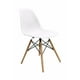 Chaise blanche Eames de Nicer Furniture aux jambes en bois – image 1 sur 5