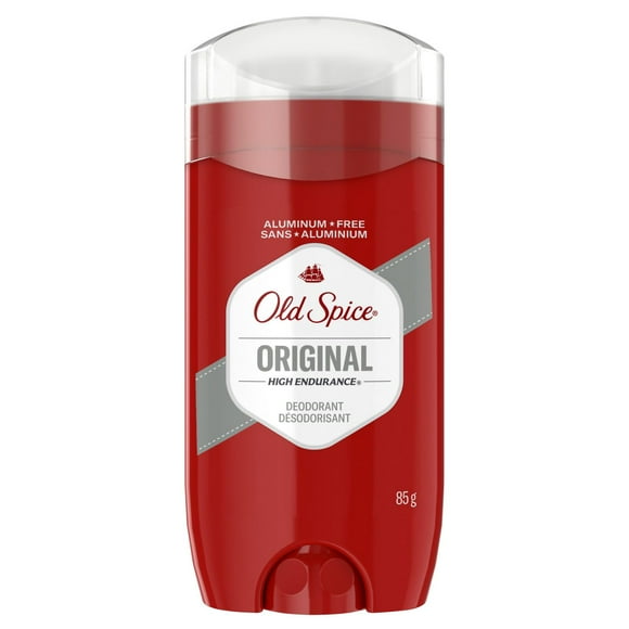 Désodorisant High Endurance Old Spice pour hommes, sans aluminium, protection 48 heures, parfum Original 85g