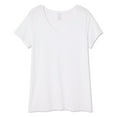 thumbnail image 1 of George Women's Plus V-Neckline Tee, 1 of 6