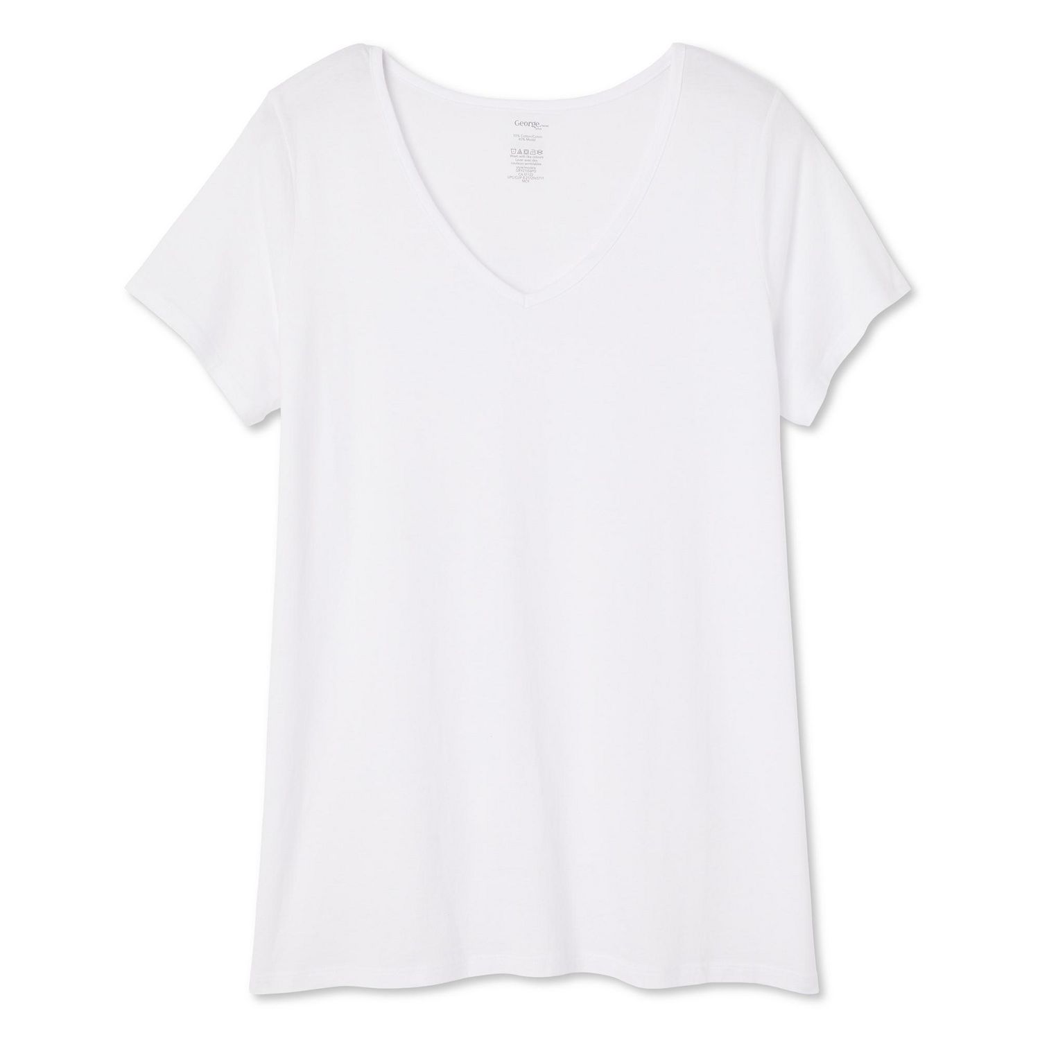 T-shirt avec encolure en V George Plus pour femmes