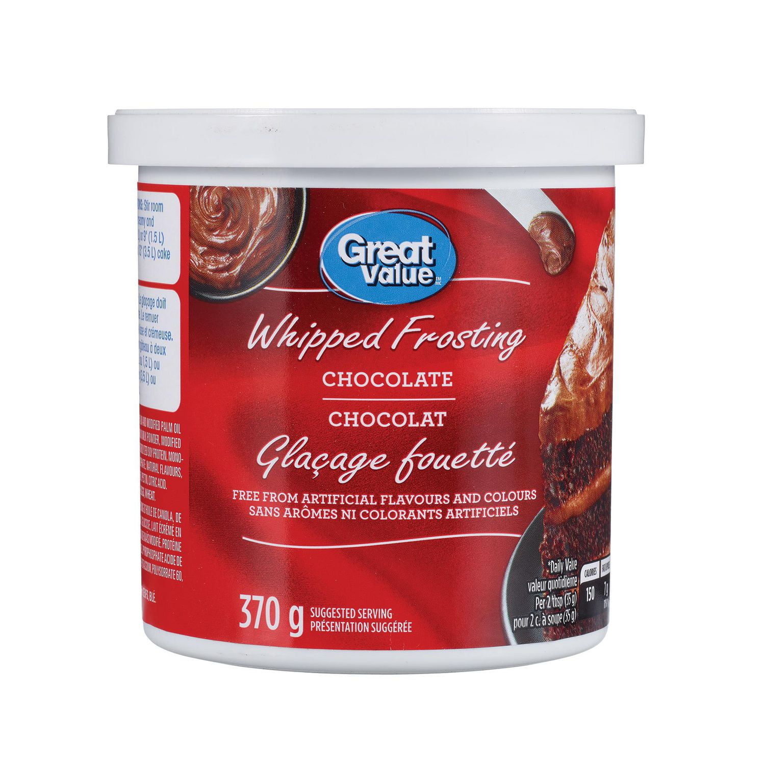Great Value Whipped Chocolate Frosting Walmart Canada