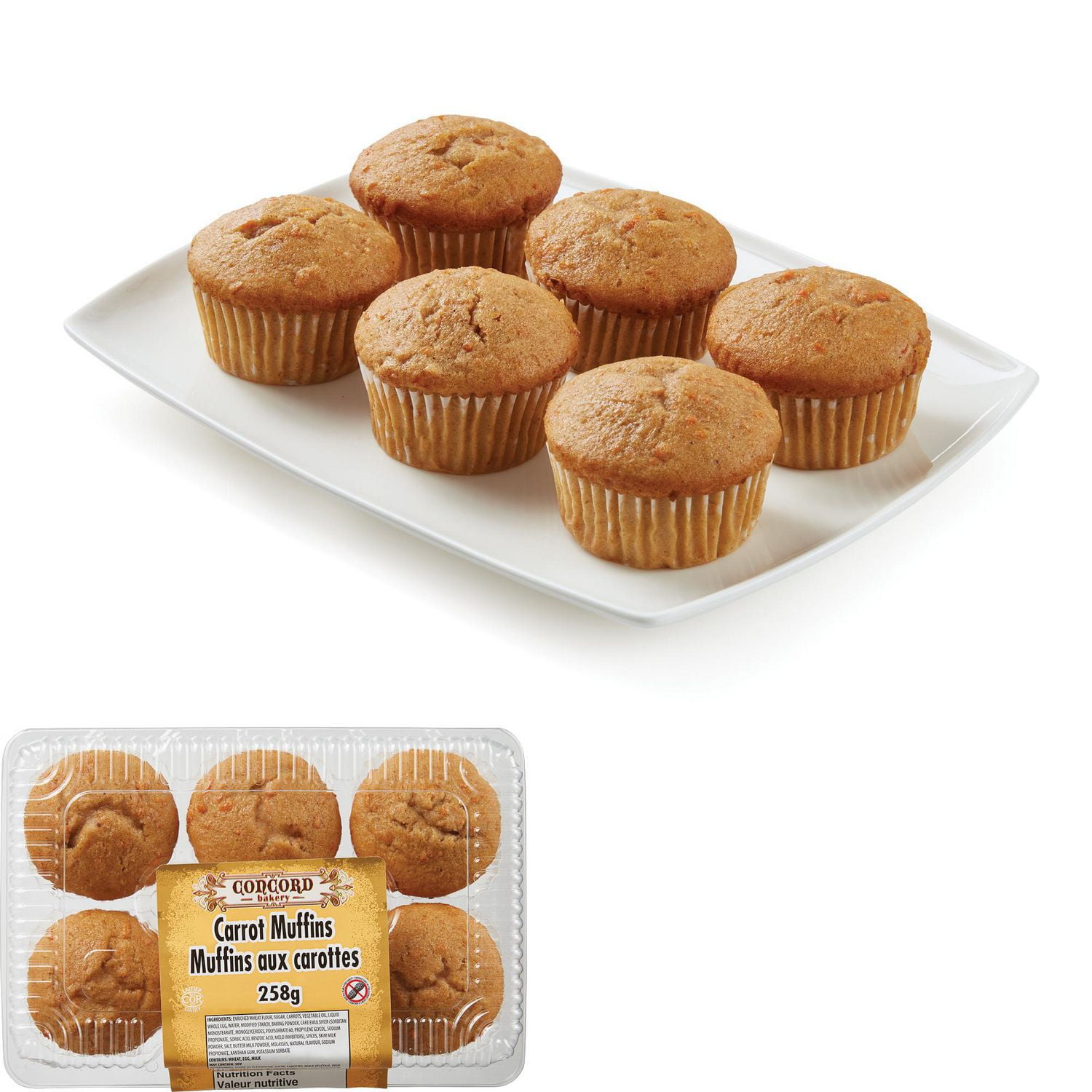 Concord Bakery Carrot Muffins Walmart Canada