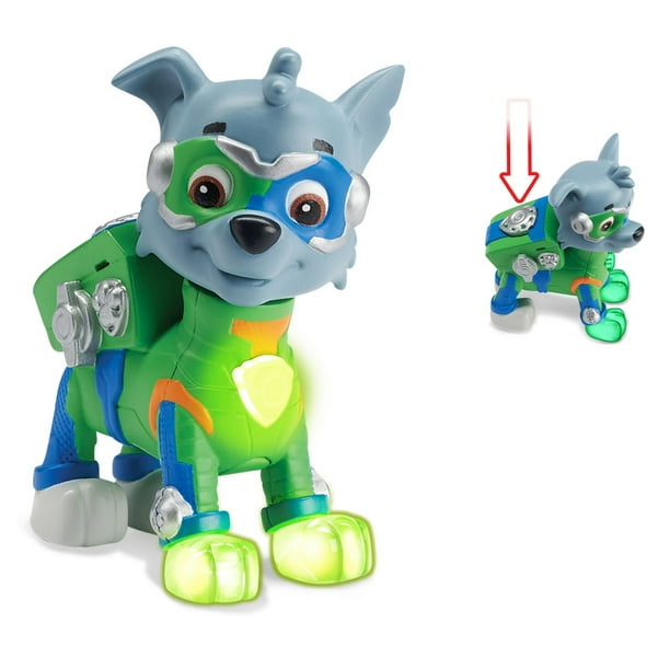  Paw Patrol Talking Rocky Action Pup Figure