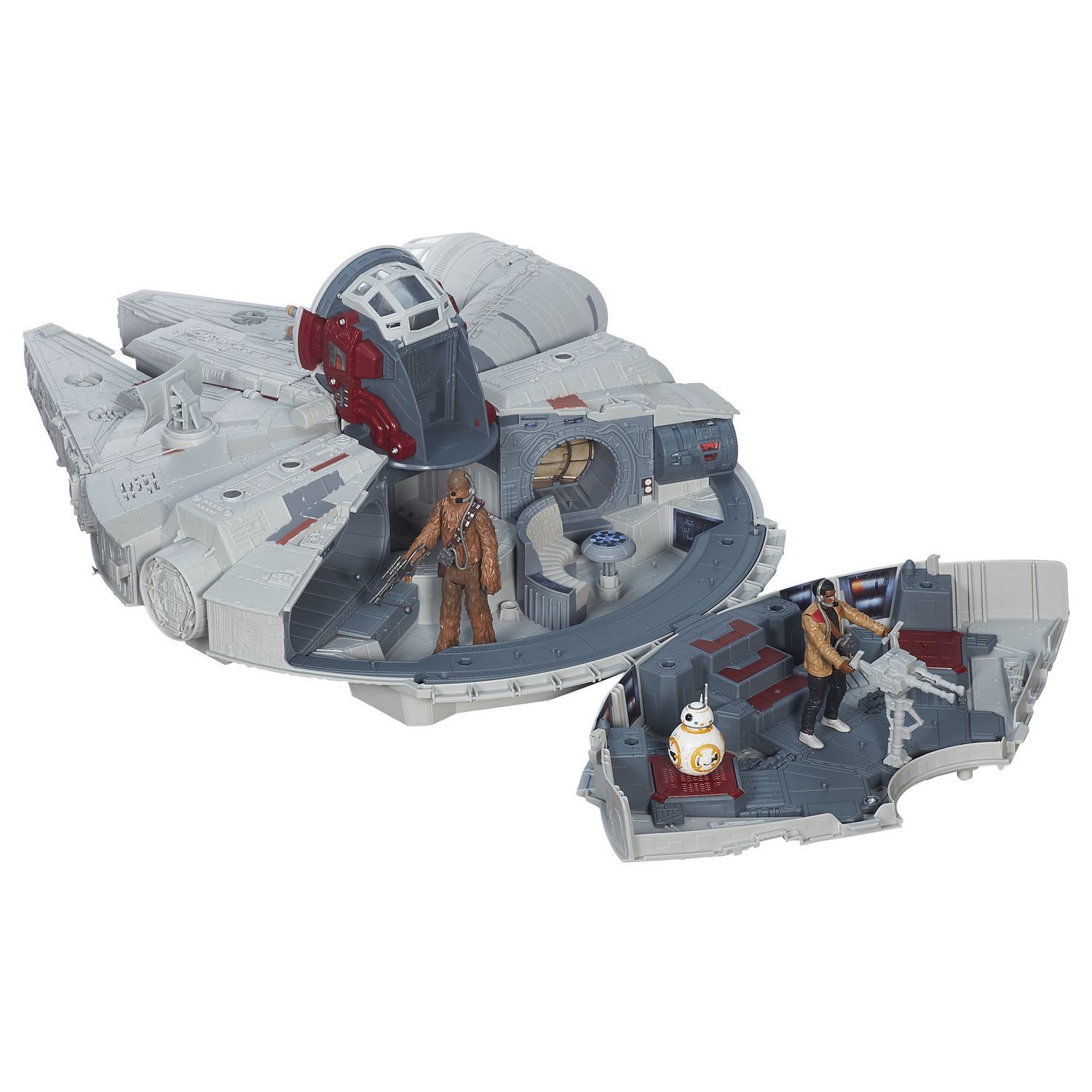 Star wars battle on sale action millennium falcon