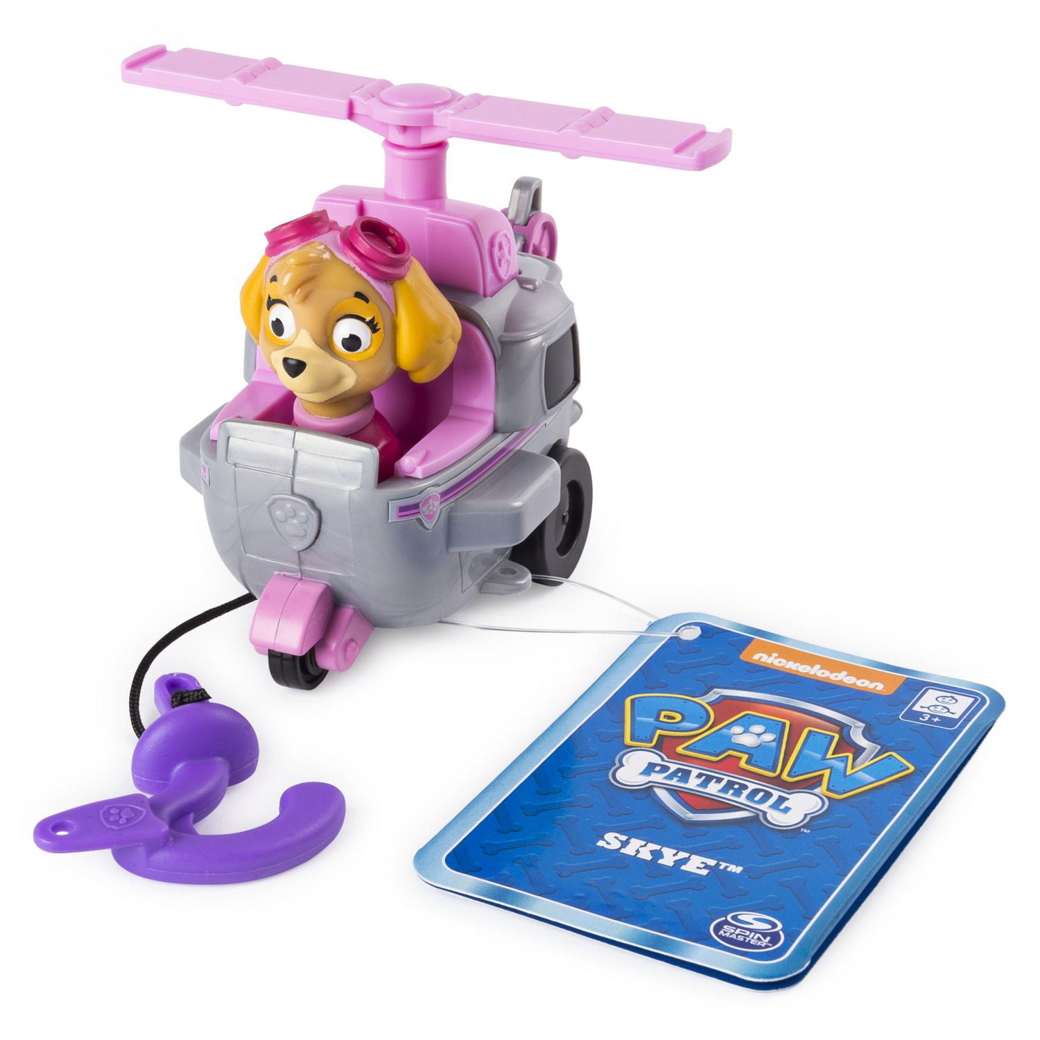 PAW Patrol Skye’s Rescue Racer with Extendable Hook, for Ages 3 And
