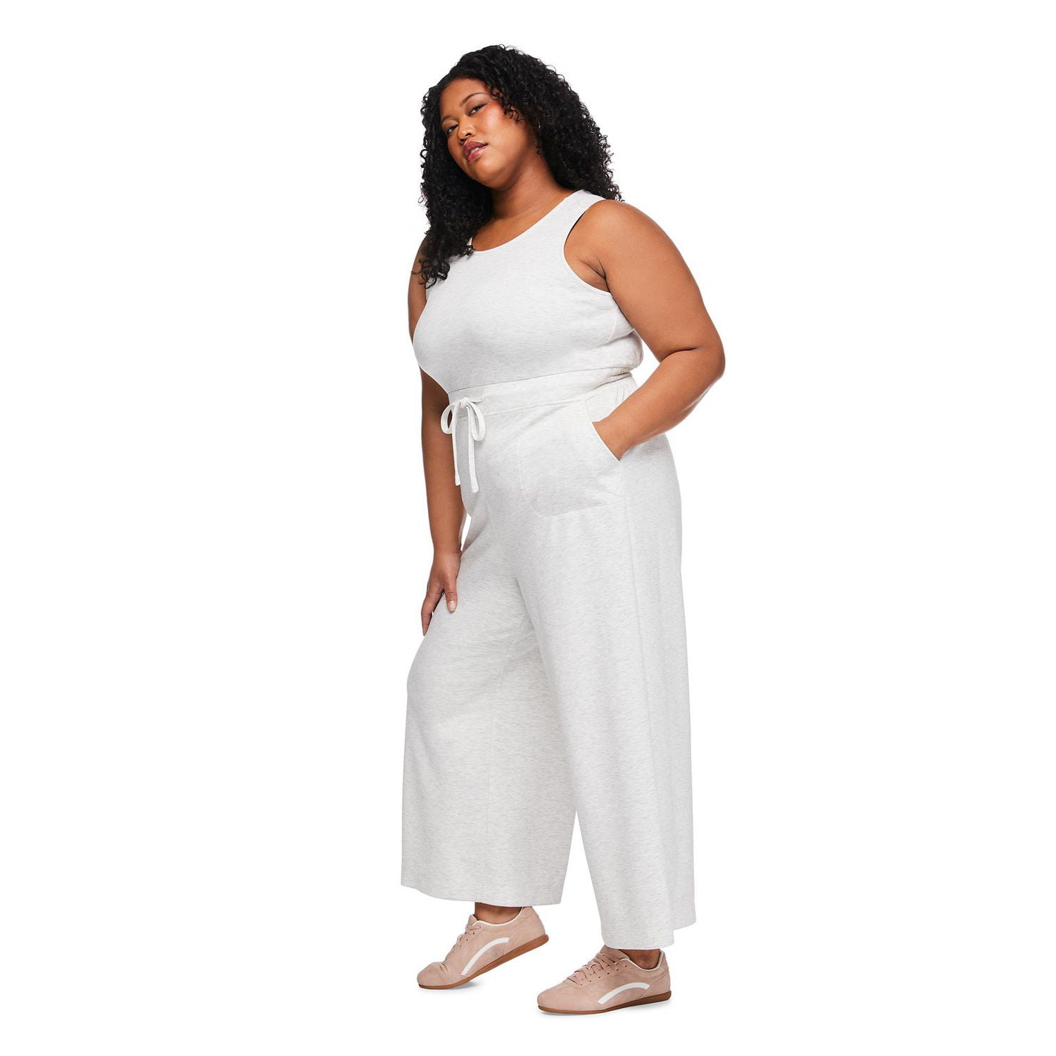 Lane Bryant Women's Plus Wide Leg Jumpsuit