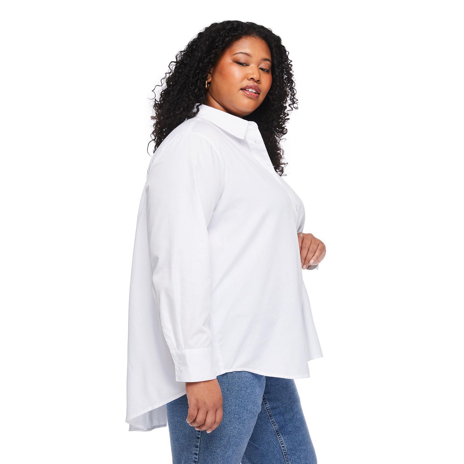 Chemise boutonnée Lane Bryant Plus pour femmes