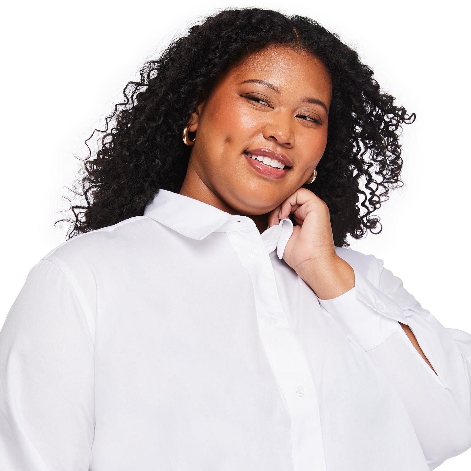 Chemise boutonnée Lane Bryant Plus pour femmes