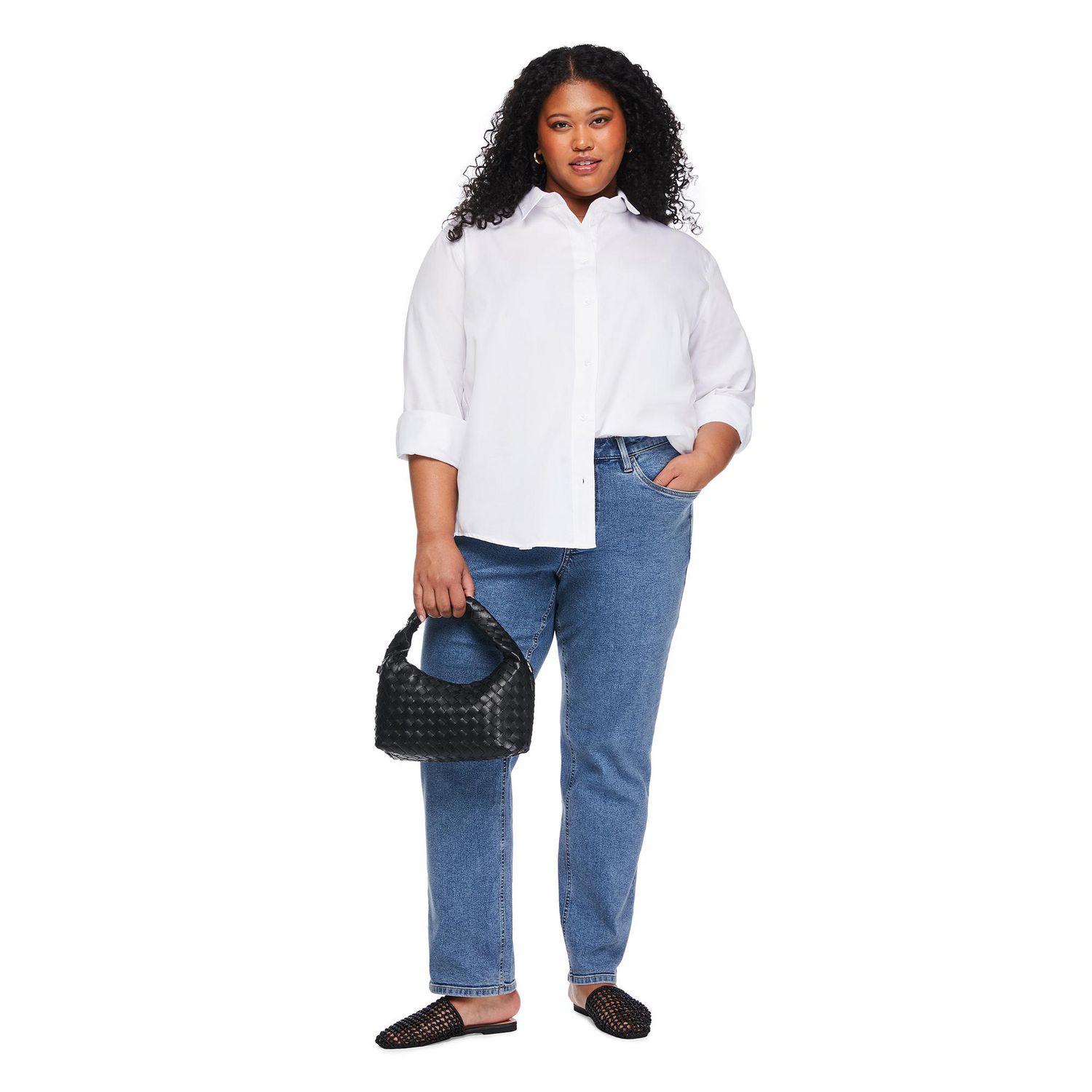 Chemise boutonnée Lane Bryant Plus pour femmes