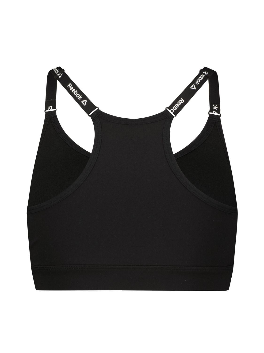 Reebok Women's Low Impact Favorite Racerback Sports Bra with Removable Cups, Sizes S-2XL
