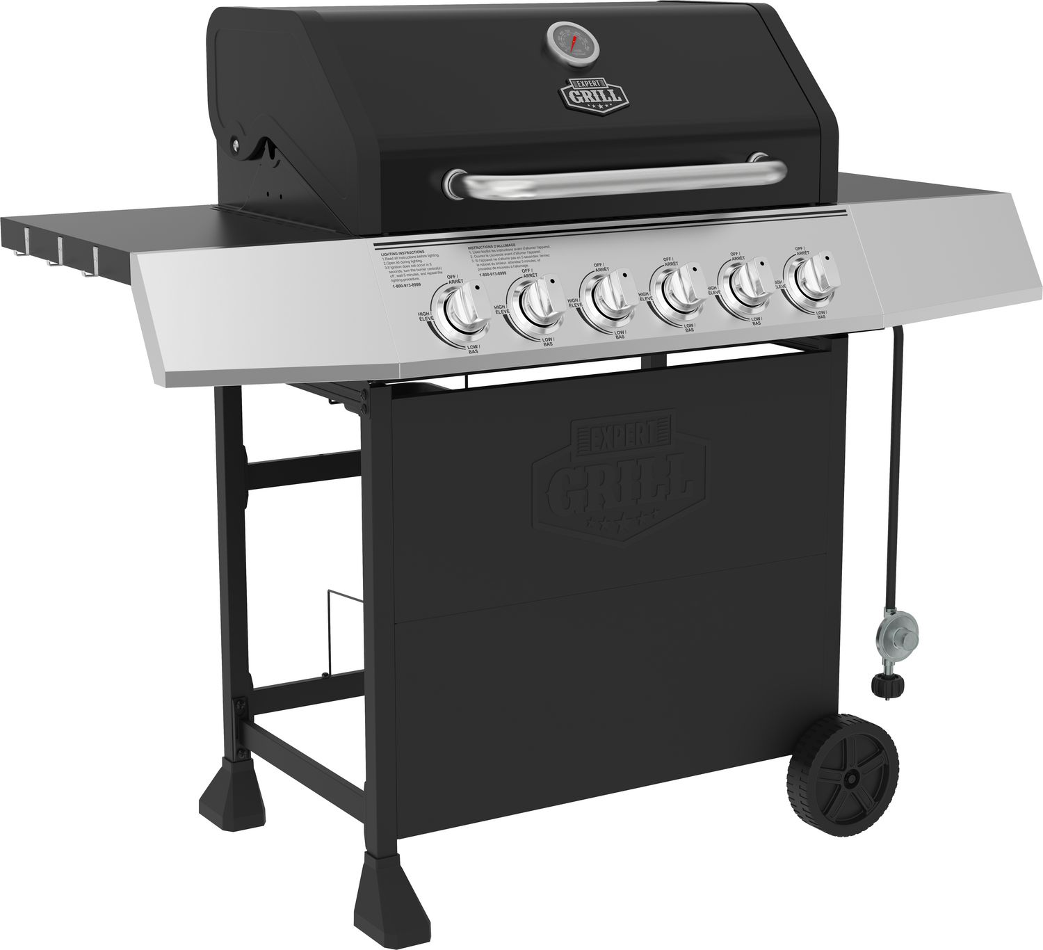 Expert Grill 6 Burner Propane Gas Grill 