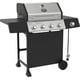 Expert Grill Barbecue au gaz propane à 4 brûleurs avec brûleur latéral et couvercle en acier inoxydable 60 000 BTU – image 2 sur 6