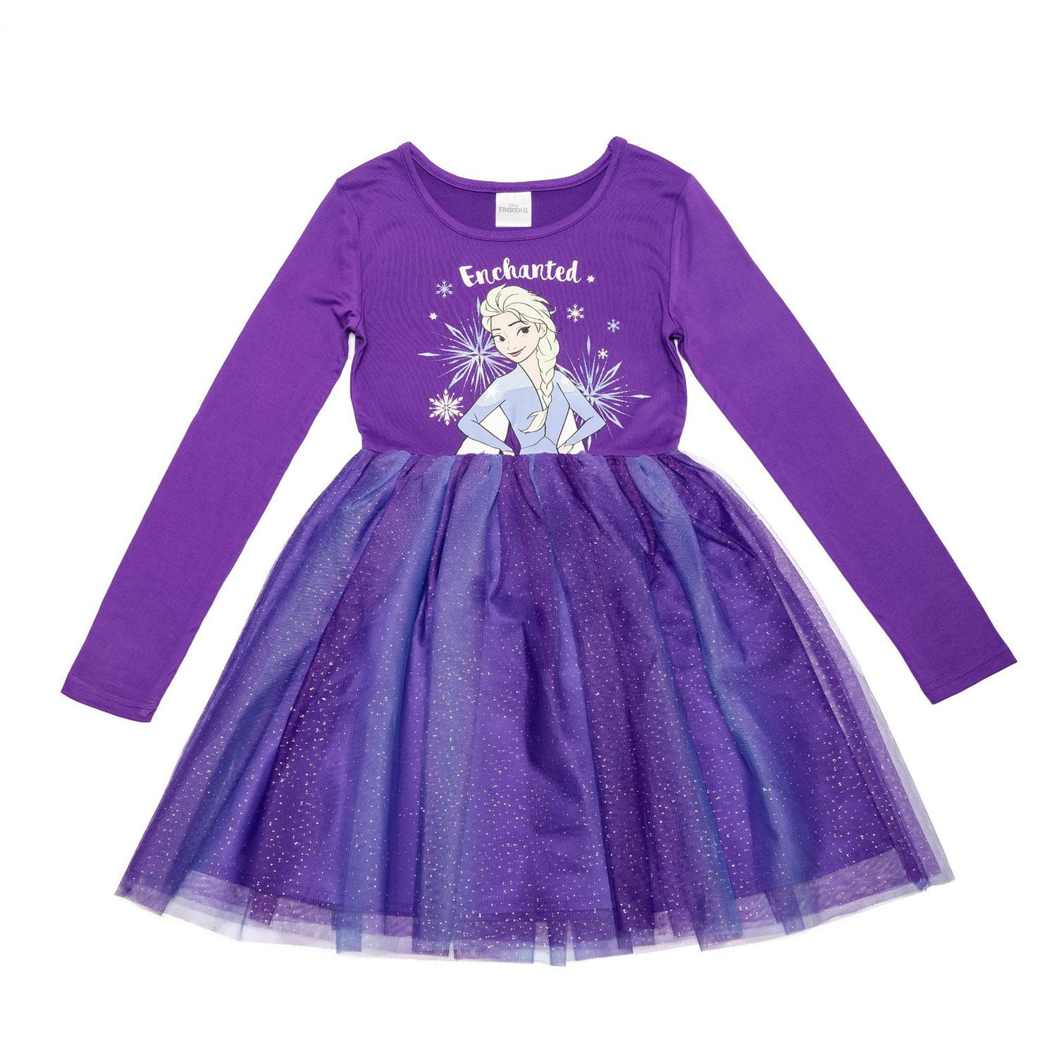 Disney Frozen 2 Girls Elsa Enchanted Dress