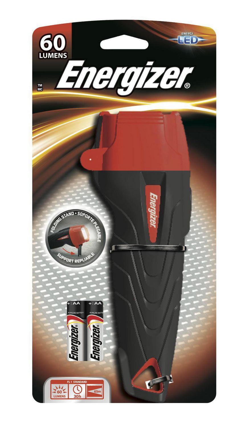 Energizer Rubber LED Flashlight (AA) Walmart Canada