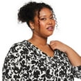 thumbnail image 4 of Lane Bryant Women's Plus Pleated Top, 4 of 6