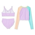 thumbnail image 2 of George Girls' Rash Guard 3-Piece Set, 2 of 2