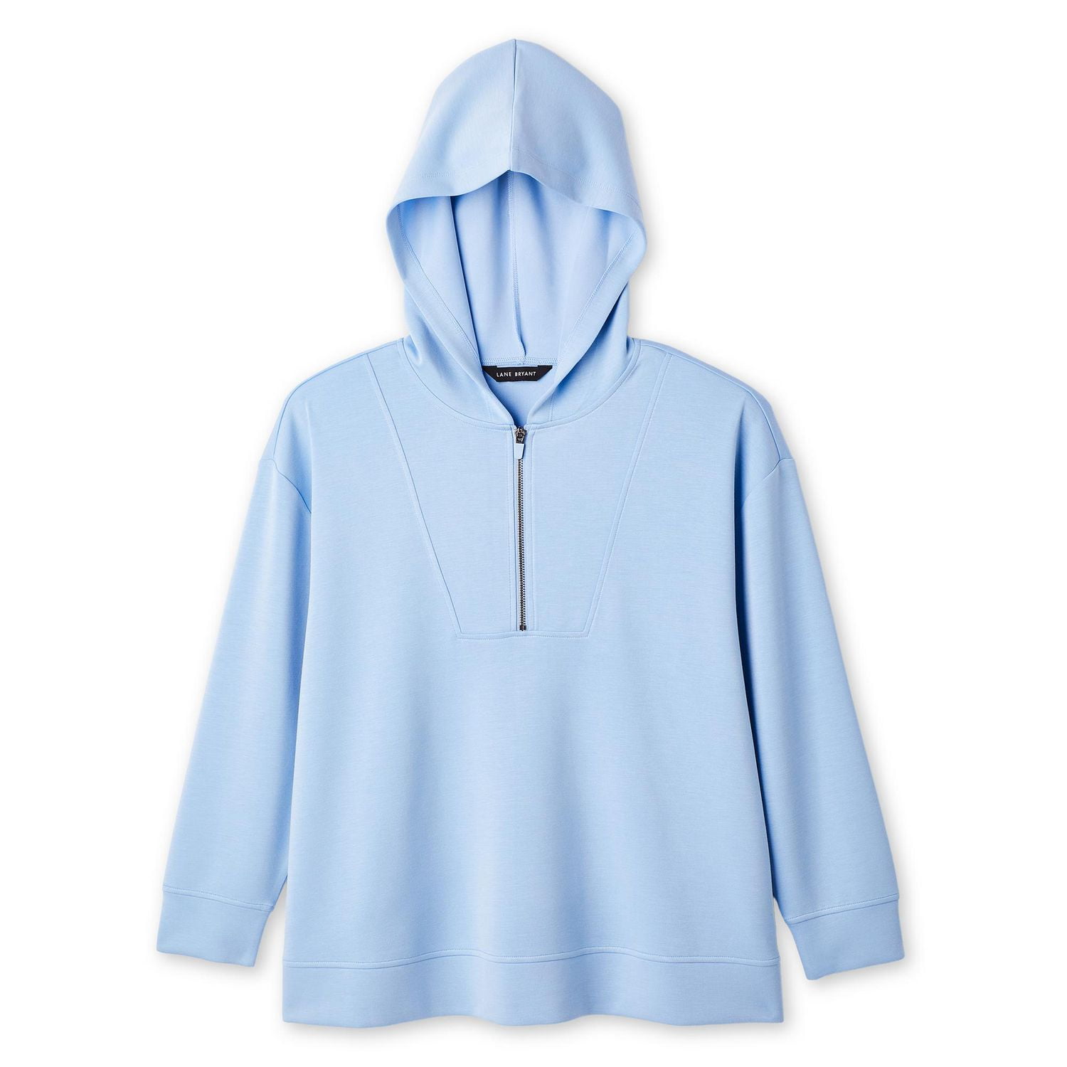 Lane Bryant Women's Plus Quarter Zip Hoodie