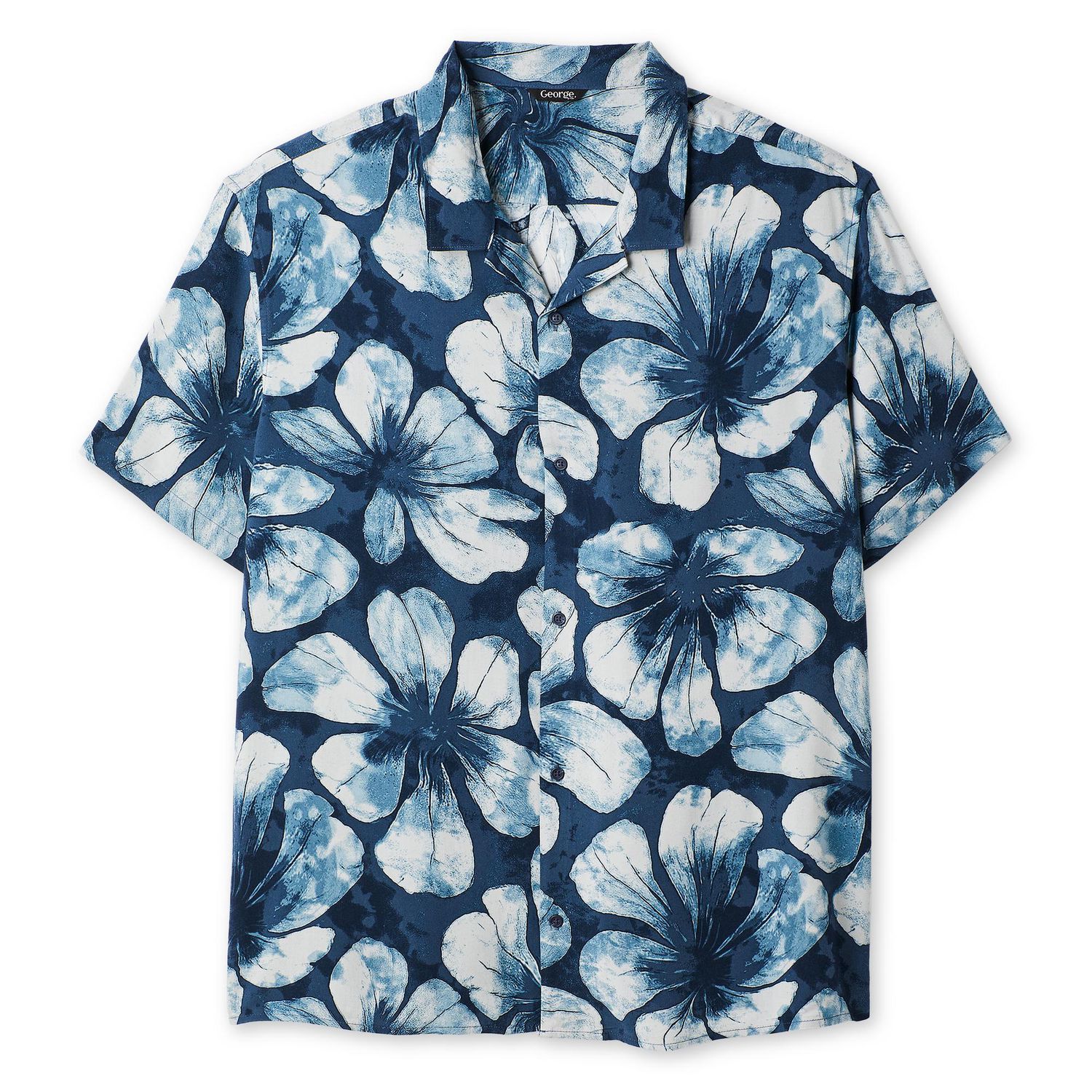 Chemise de vacances imprimée George Plus pour hommes