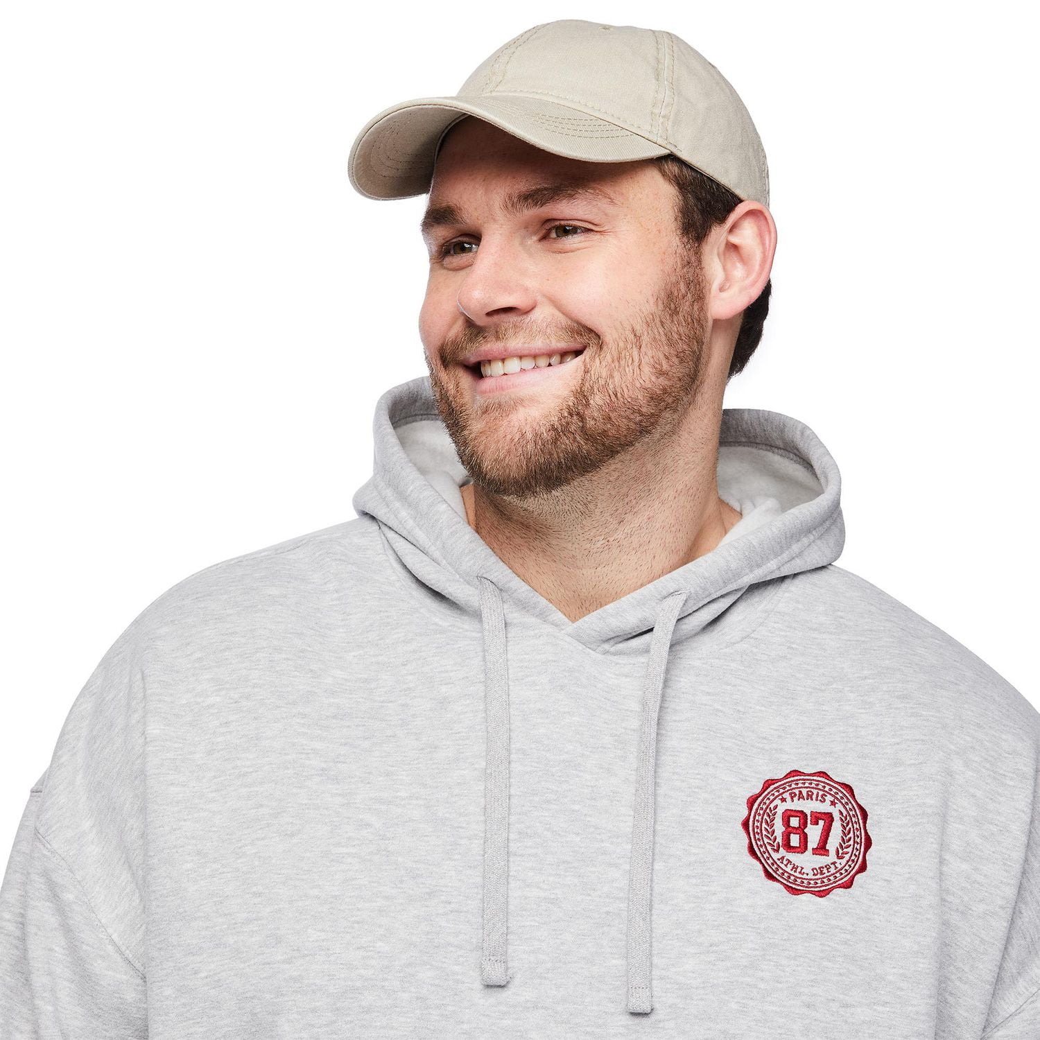 George Big Men's Graphic Hoodie