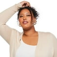 thumbnail image 4 of Lane Bryant Women's Plus Open-Front Cardigan, 4 of 6
