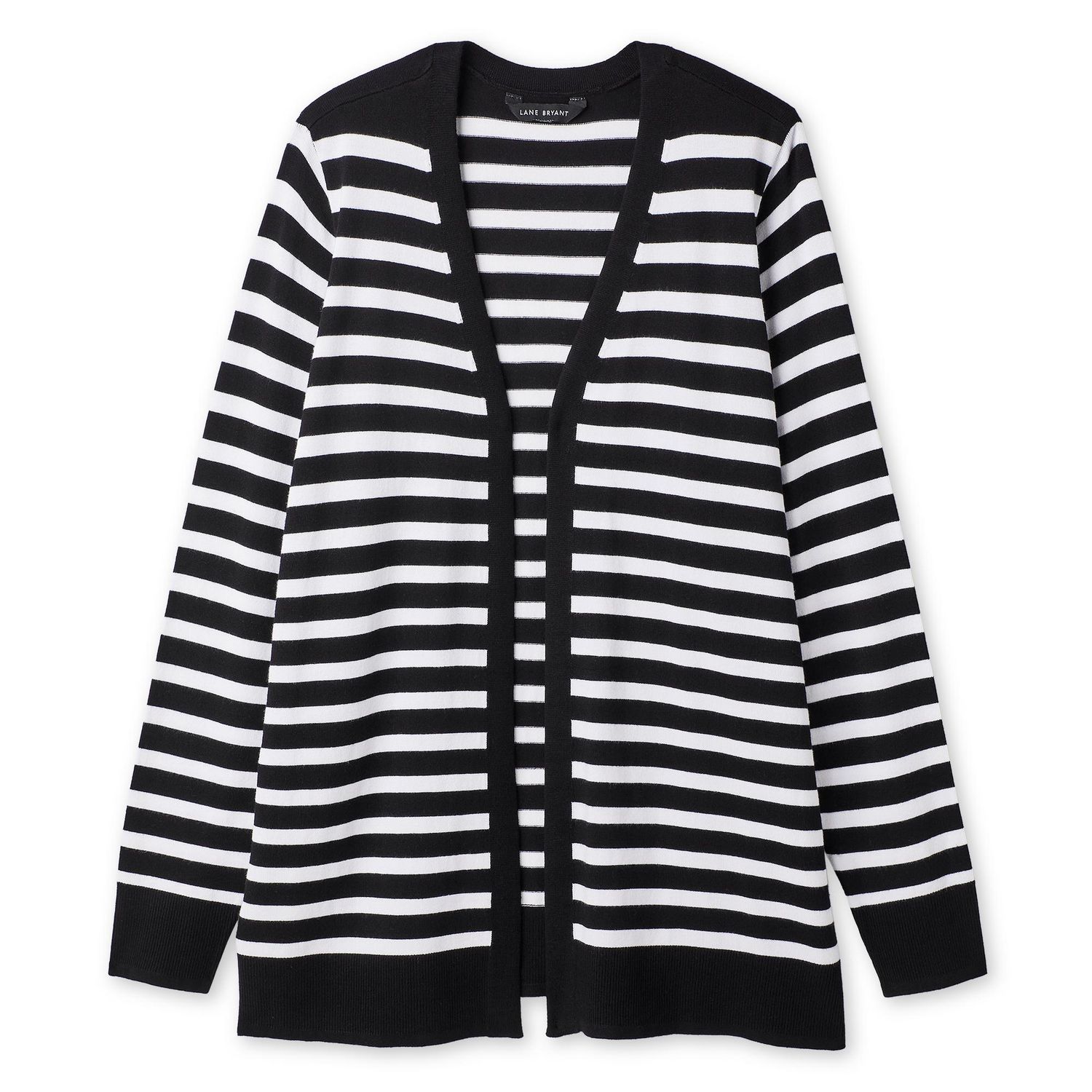 Cardigan ouvert sur le devant Lane Bryant Plus pour femmes