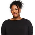 thumbnail image 4 of Lane Bryant Women's Plus Boat-Neck T-Shirt, 4 of 6